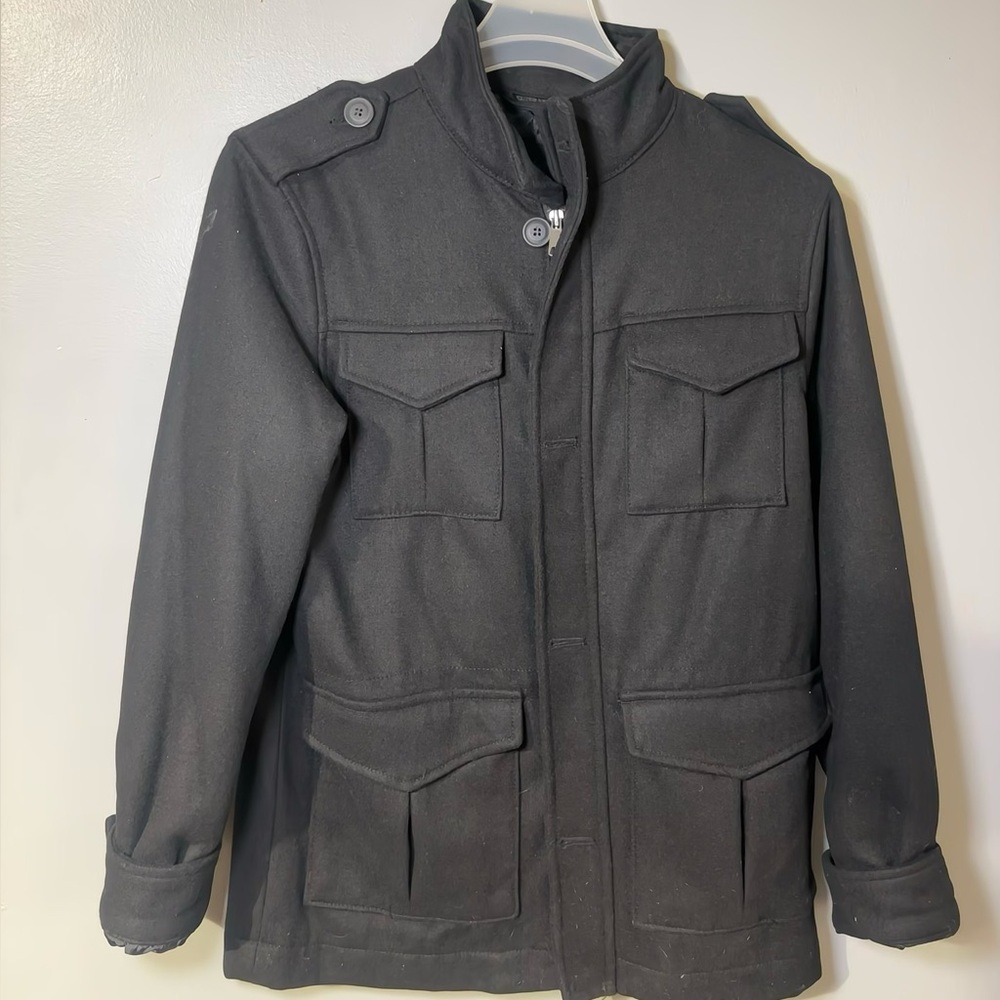 Old Navy Black Military Utility Jacket – Men’s Size small